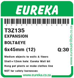 T3Z135 - Expansion Bolt -T3Z135_Label_T